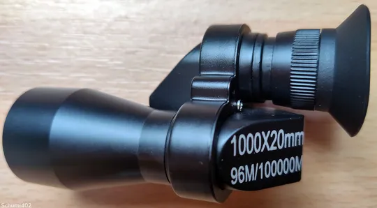 Купити Міні монокуляр кишеньковий 1000х20 96m/1000m