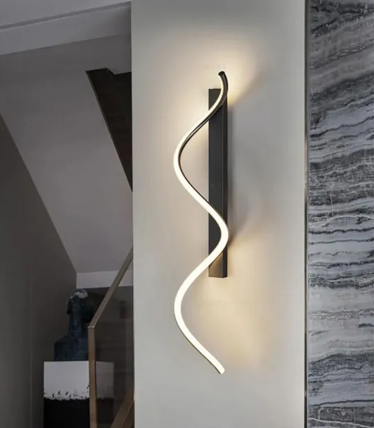 Бра LED 27592 Черный 8х14х100 см. Ціна