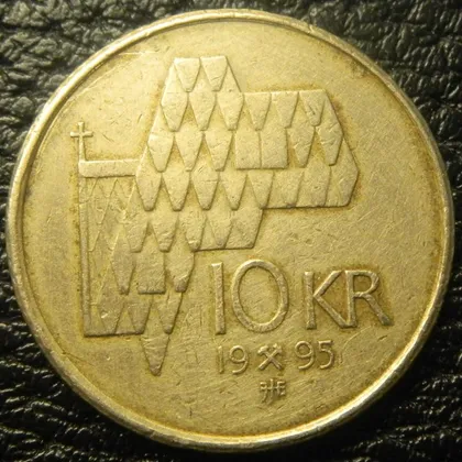 фото, 10 крон 1995 Норвегія