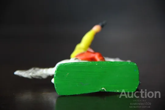 ковбой ГДР №091 ДЖИМ БРИДЖЕР Фрихольд Фишер на коне №312  желтая РЕЗИНА !! Де купити