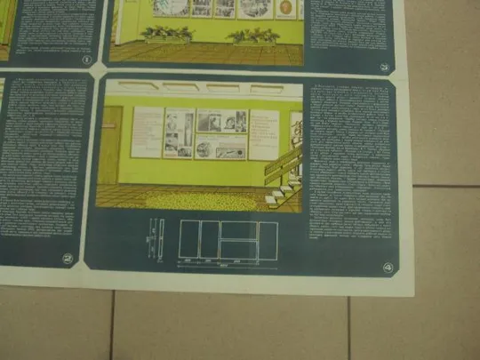 плакат наглядная агитация оформление уголка криворчук 1982 №8021 Інтернет-аукціон