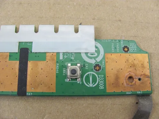 522-13 плата кнопки тачпаду для TERRA 1772 MSI GX740 MS-1727 оригінал Недорого