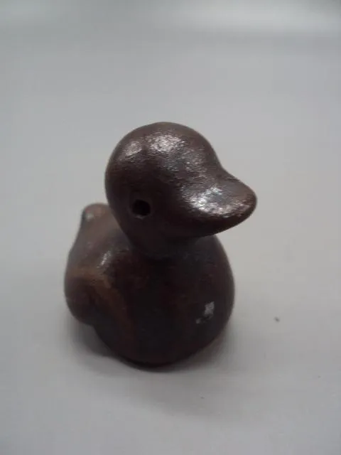 Фигура керамика статуэтка утенок миниатюра утка Европа уточка высота 4,3 см №15038 Де купити