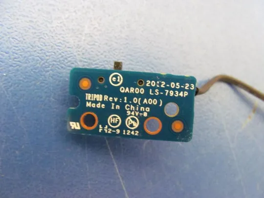 №68-12 Кнопка включення Wi-Fi LS-7934p для DELL PRECISION M4700 оригінал Продаж