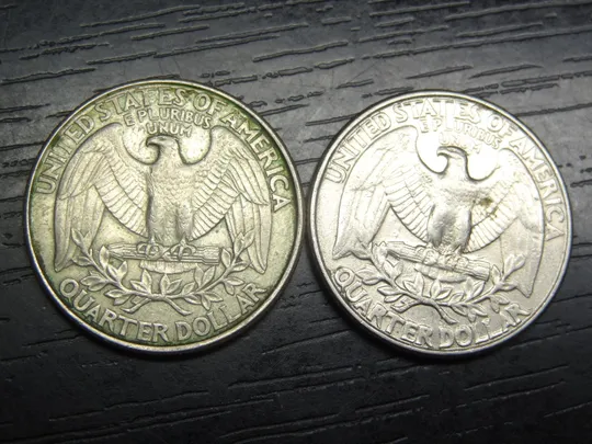 Купити 1/4 долара 1997 США (два різновиди)