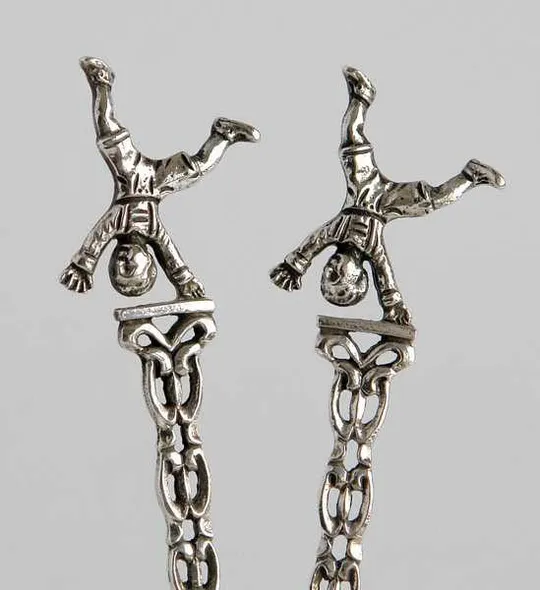 Срібні ложечки Dusseldorf Jungen 2 штуки 835 проба З аукціону