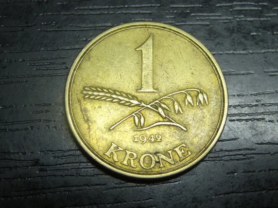 1 крона Данія 1942 Ціна