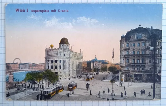 Поштова картка Історія європейського трамвая Відень tR06 Ціна