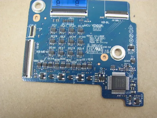 644-8 плата клавіатури 09PGVW  0FPFN0 NBX0002WC00 для  Dell ALIENWARE x14 R1 R2  оригінал Де купити