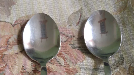 Ложки столові 2шт старі радянські нержавіюча сталь Вживане Де купити