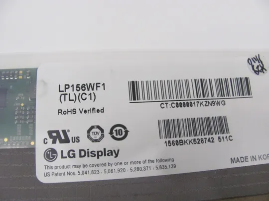 МР5-6 матриця LP156WF1 TL C1	15.6&quot; Full HD LVDS 40 pin TN a-Si TFT-LCD, LCM Де купити