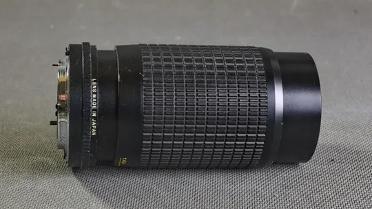 Телеобъектив Sun Macro Zoom 80-200mm f/4.5 MC Ф55mm крепление байонет Nikon Ai-s Вживане Де купити