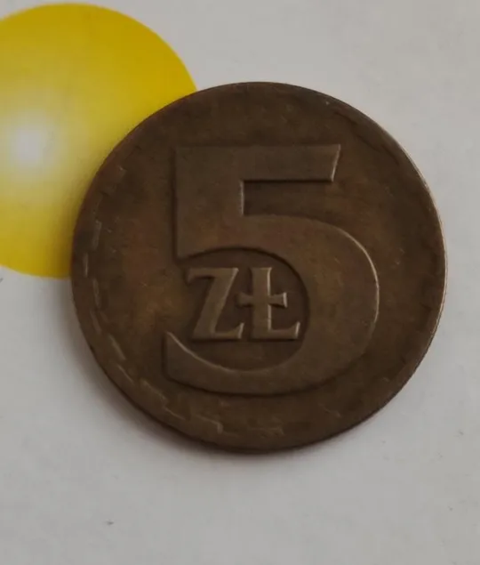 Купити Монета 5 злотых 1976 год Польша vf559