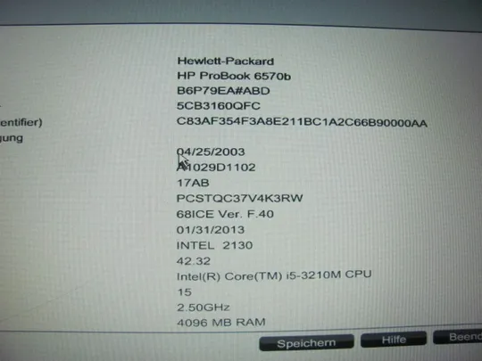 4138 HP  probook 6570b i5-3210m  4gb 500gb  НІМЕЧЧИНА З аукціону