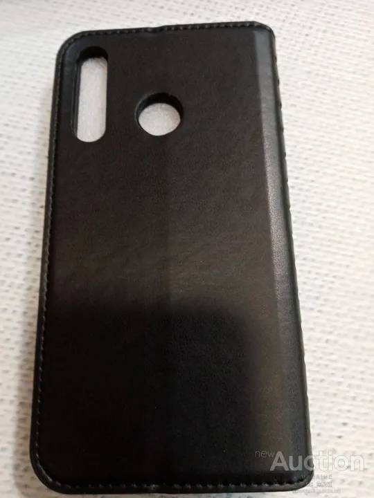 Книжка чехол экокожа для Huawei P smart 2019 черный Продаж