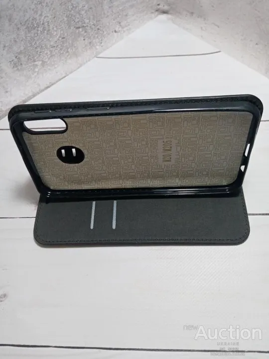 Чохол-книжка Leather Folio (high copy) для Samsung M20  чорний Продаж