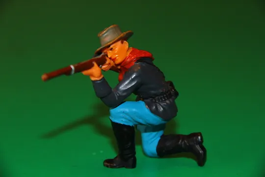 Купити КАВАЛЕРИСТ армії США з карабіном № 7020 ELASTOLIN 70мм ФРГ ФРН