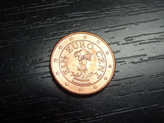 1 євроцент 2009 Австрія Ціна