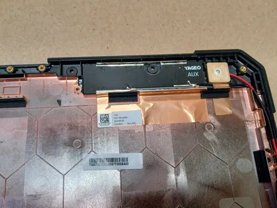 номер1064-44 кришка матриці 13NJ-2DA0E01 071CJ1 для DELL LATITUDE 14 5420 5424 RUGGED Кришка дисплея Тильна кришка Корпус матриці Верхня кришка matrix cover Top Case LCD Cover Rear Lid Back Cover Housing Cabinet оригінал Де купити