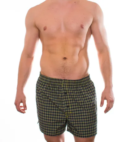 фото, Чоловічі труси боксери сімейні сандарт Bono МБ 500313 зелені розмір 48 M 50