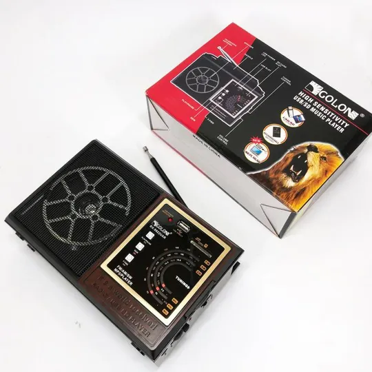 Радиоприёмник Аккумуляторный GOLON RX-9922UAR, Всеволновый радиоприемник профессиональный Де купити