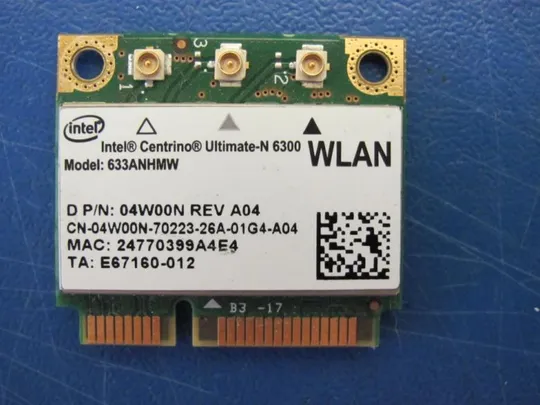 №67-12 Wi-Fi модуль 633ANHMW 04W00N для DELL PRECISION M4600 оригінал Інтернет-аукціон