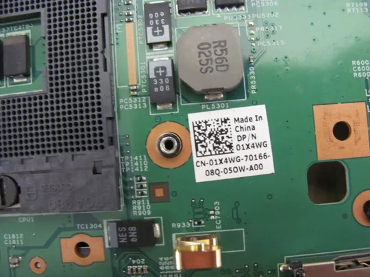 номер0324-33 материнська плата Mainboard Материнка Основна плата Системна плата Плата системи Laptop motherboard мамка  ноутбучна плата 01X4WG для DELL E5510 оригінал Продаж