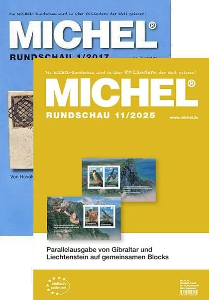 фото, ПОЛНЫЙ набор журналов Michel-Rundschau с 2017 по № 11"2025 гг - *.pdf