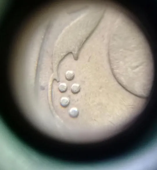 (1622) 25 копійок 1994 1ББк роздвоєння канту на реверсі - 10 монет одним лотом (25 копеек 1994 1ББк брак) Де купити