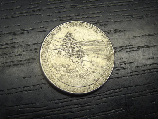 5 центів 2005 P США  Вихід до океану Ціна