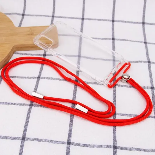 Чехол TPU Crossbody Transparent для Apple iPhone XS Max (6.5") З аукціону