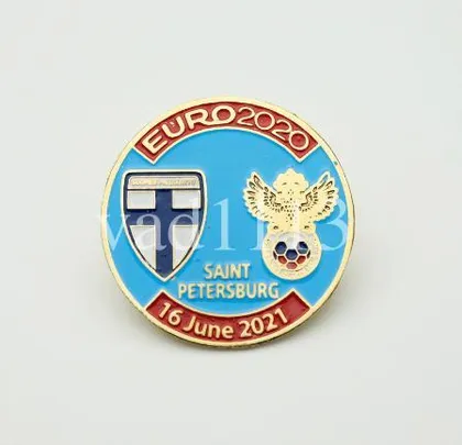 фото, футбол значок - ЕВРО 2020 Финляндия - Россия