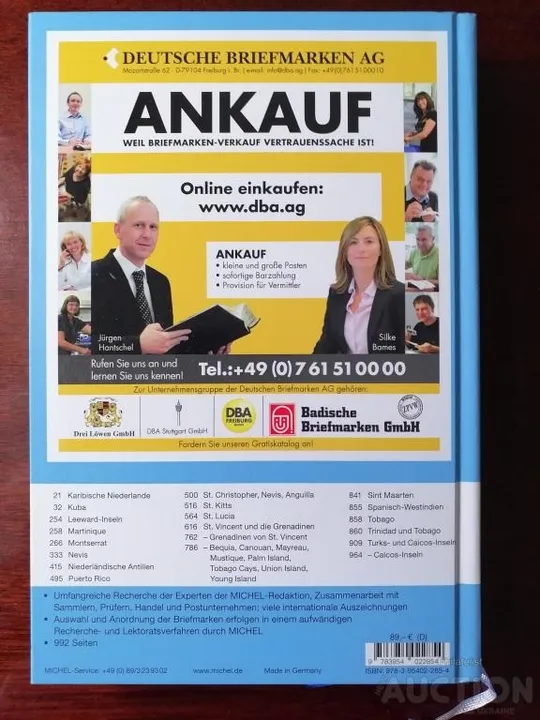 Купити Каталог марок -Michel-Два (2) Тома - Карибские острова-2019/2020. Новое последнее издание. Новые-Люкс-Идеал.