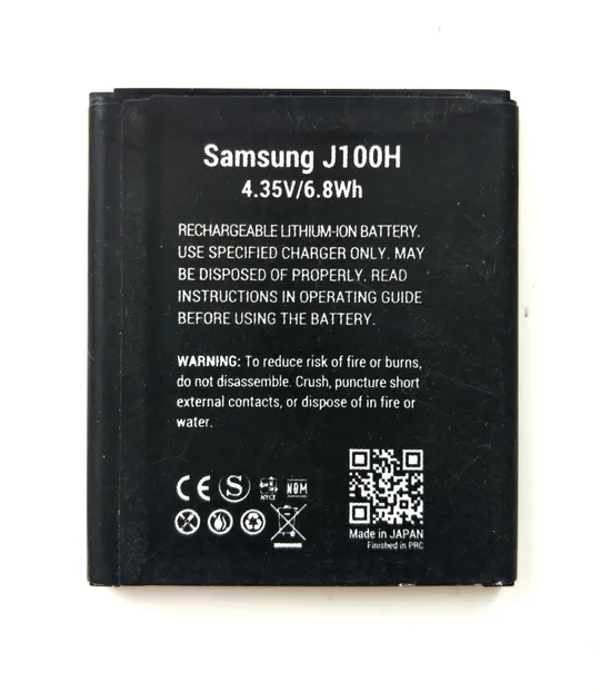 Купити литий-ионный аккумулятор Vamax li-Ion (1800 mAh) для Samsung J100H Galaxy J1 Duos / EB-BJ100CBE