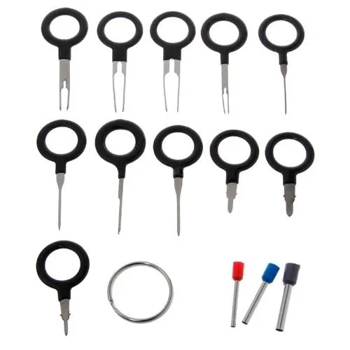 Набор съемников 11шт для извлечения пинов контактов из разъемов авто Ціна