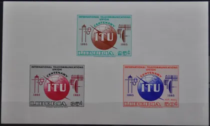 фото, Либерия Космос UIT ITU 1965