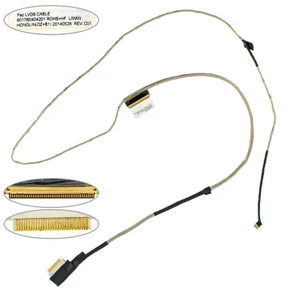 фото, Шлейф матриці для ноутбука Toshiba (L955D, L950D, S950, S955D) LED (6017B0404201)