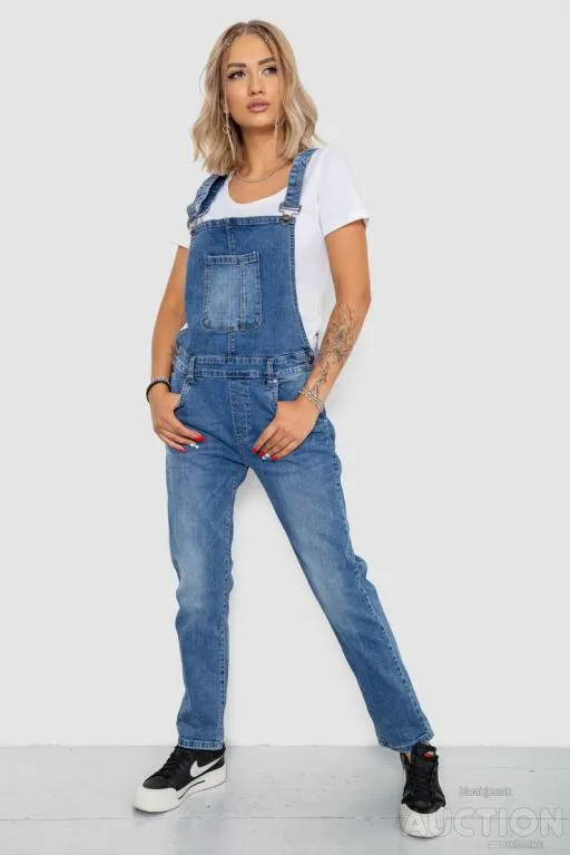 Комбинезон женский, цвет синий, 250R1080 Ціна