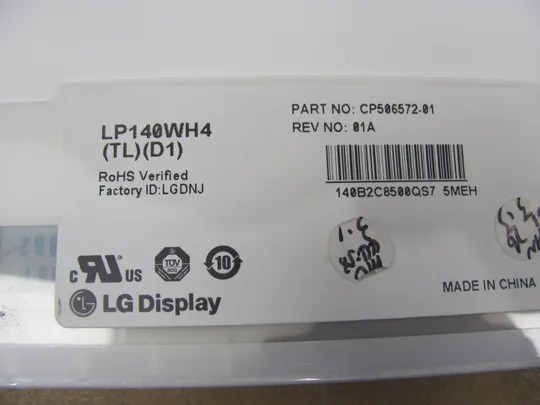 МР8-8 матриця LP140WH4 TL D1 14.0&quot;  WXGA/HD Ready LVDS 40 pin TN a-Si TFT-LCD, LCM Де купити