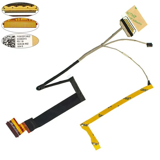 Шлейф для ноутбука Lenovo (Legion: Y530-15ICH) 30pin 60hz 2019 LED (DC020023F10) Ціна