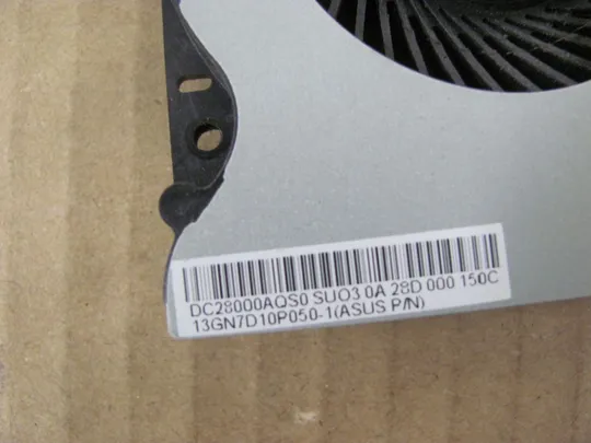 номер1084-5 Вентилятор кулер FAN DC28000AQS0 DC28000AQD0  для ASUS A75 K95V K95VJ, K95VM K75V K95 A95 R900V R900 оригінал Продаж