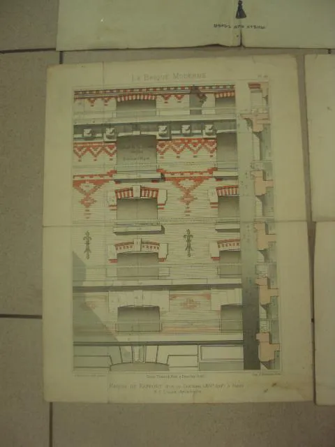 Купити литографии la brique moderne, приложение к журналу пробуждение лот 5 шт №8347