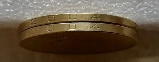 (8195) 1 гривня 2004 1БА1, 1БА2 - 2 монети одним лотом (1 гривна 2004) Інтернет-аукціон