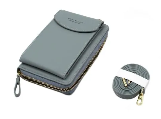 Кошелек-клатч Baellerry Forever N8591, джинс Ціна