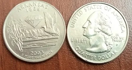 25 цент арканзаз Ціна