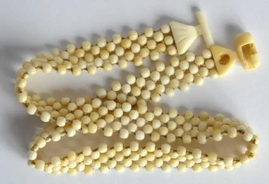 Антикварне кольє слонова кістка 1930 Holland Інтернет-аукціон