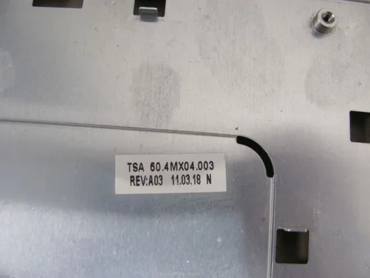 487-4 Кришка панель палмрест та тачпад 60.4MX04.003 для MEDION P6816 E6228 оригінал Недорого