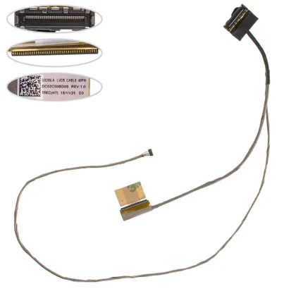 фото, Шлейф матриці для ноутбука ASUS (UX305 series), LED, 40pin (DC02C00BD0S)