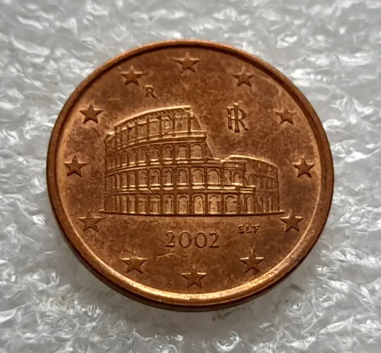 (1578) 5 євроцентів 2002 Італія (5 евроцентов 2002 Италия) Ціна