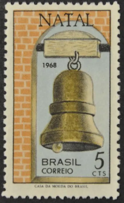 фото, Бразилия Музыка Колокол Рождество 1968